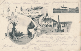 Pozdrav z Velvar (pohled)