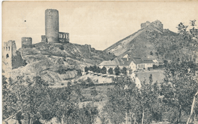 Žebrák a Točník (pohled)