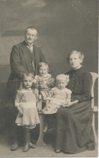 Rodinné foto - s holčičkama (pohled)