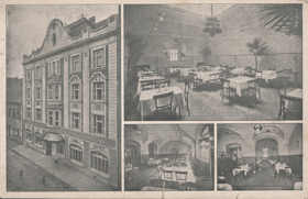 Plzeň - Hotel restaurant Svoboda (pohled)