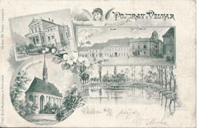 Pozdrav z Velvar (pohled)