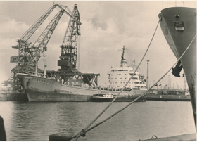 Rostock Uberseehafen (pohled)