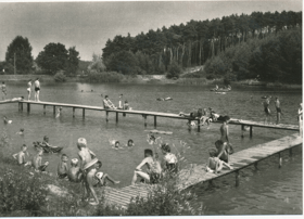 Rouchovany - koupaliště (pohled)