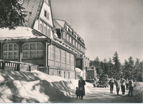 Beskydy - Pustevně na Radhoští - Hotel Tanečnice (pohled)