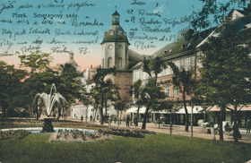 Plzeň - Smetanovy sady (pohled)