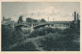 Hranice - Most na Bečvě - Brucke uber die Bečva (pohled)