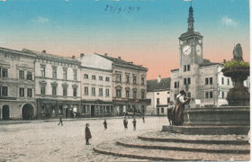 Kroměříž - Velké náměstí (pohled)