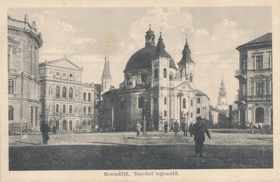 Kroměříž - Náměstí legionářů (pohled)