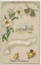 Veselé Velikonoce, lakovka (pohled)