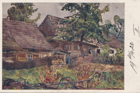Žaboskřeky ve Valašských Kloboucích (pohled)
