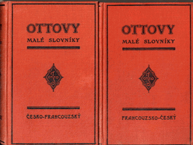 Ottovy malé slovníky - Francouzsko - český a opak.