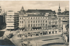 Brno - Náměstí maršála Malinovského (pohled)
