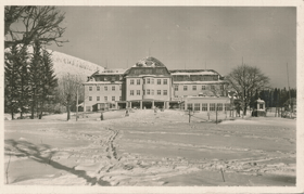 Krkonoše - Špindlerův Mlýn - PALACE hotel (pohled)