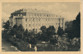 Lázně Poděbrady - První vyšetř. a léčébný ústav (pohled)
