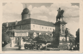 Lázně Poděbrady - Náměstí krále Jiřího (pohled)