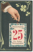 25. dezember - Ein frohes Weihnachtsfest (pohled)