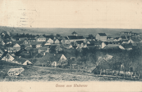 Všeruty - Gruss aus Wscherau (pohled)