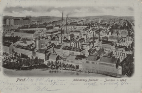 Plzeň - Měštanský pivovar 1 (pohled)