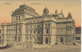 Plzeň - Městské divadlo (pohled)
