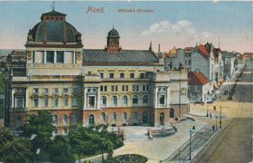 Plzeň - Městské divadlo 2 (pohled)