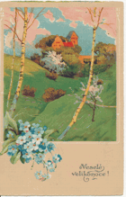 Veselé velikonoce (pohled)