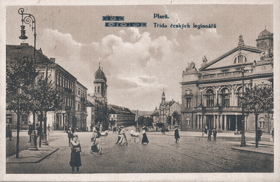 Plzeň - Třída českých legionářů (pohled)