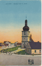 Jaroměř - Kostel sv. Jakuba (pohled)