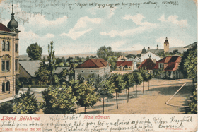 Lázně Bělohrad - Malé náměstí (pohled)