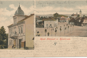 Malé Náměstí v Bělohradě - Bělohrad (pohled)