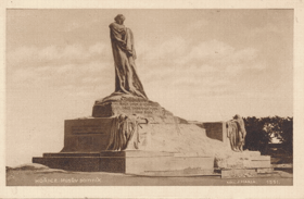 Hořice - Husův pomník (pohled)