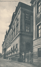 Průčelí kláštera Voršilek v Kutné Hoře (pohled)