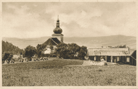 Hradisko - Kostel sv. Klimenta (pohled)
