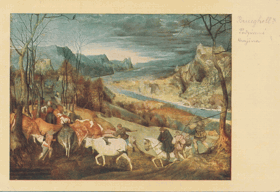 Brueghell - Podzimní krajina (pohled)