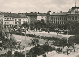 Plzeň - náměstí Odborářů (pohled)