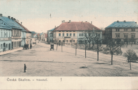 Česká Skalice - Náměstí (pohled)