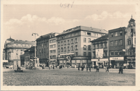 Ústí nad Labem - Mírové náměstí (pohled)