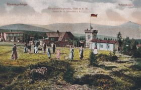 Krkonoše - Riesengebirge - Schwarzschlagbaude (pohled)