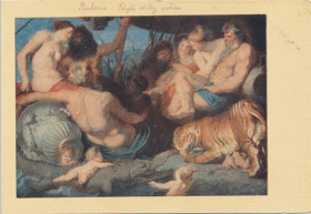 Rubens - Čtyři díly světa (pohled)