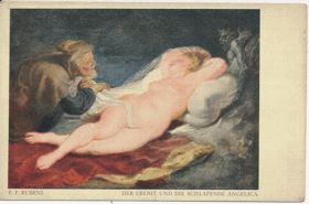 P. P. Rubens - Der eremit und die schlafende Angelica (pohled)