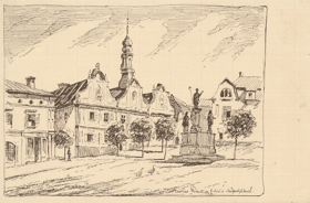 Kašperské Hory - Radnice (pohled)