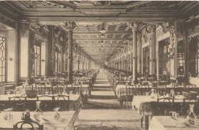 Le Diner de Paris, Passage Jouffroy (pohled)