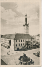 Olomouc - Radnice s Césarovou kašnou (pohled)