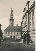 Domažlice - vyšší zdravotnická škola, museum (pohled)