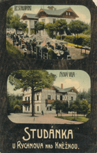 Studánka - restaurace - Nová vila (pohled)