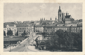 Hradec Králové - Staré město - Königgrätz - Altstadt (pohled)