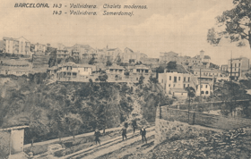 Španělsko - Barcelona - Vallvidrera - Chalets modernos (pohled)