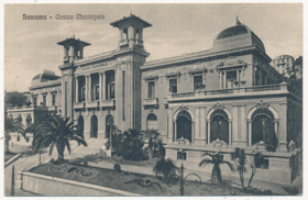 Itálie - Sanremo - Casino Municipale (pohled)