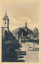 Most - Náměstí gener. Svobody (pohled)