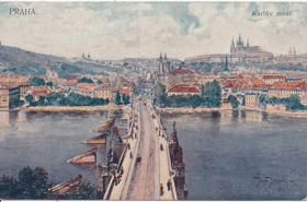Praha - Karlův most (pohled)