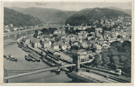 Děčín nad Labem - Tetschen a. d. Elbe (pohled)